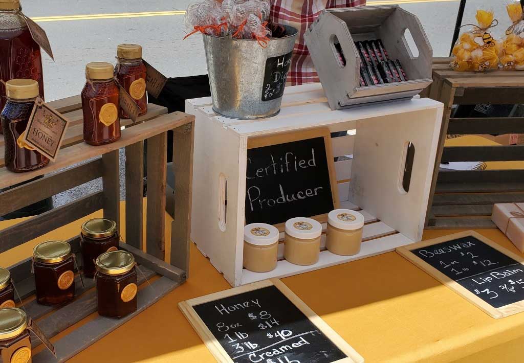 farmers market honey